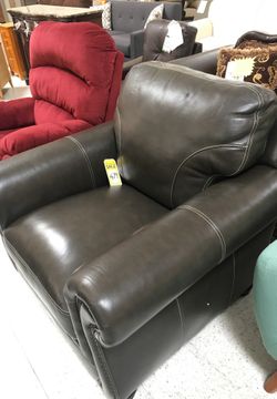 leather sofa