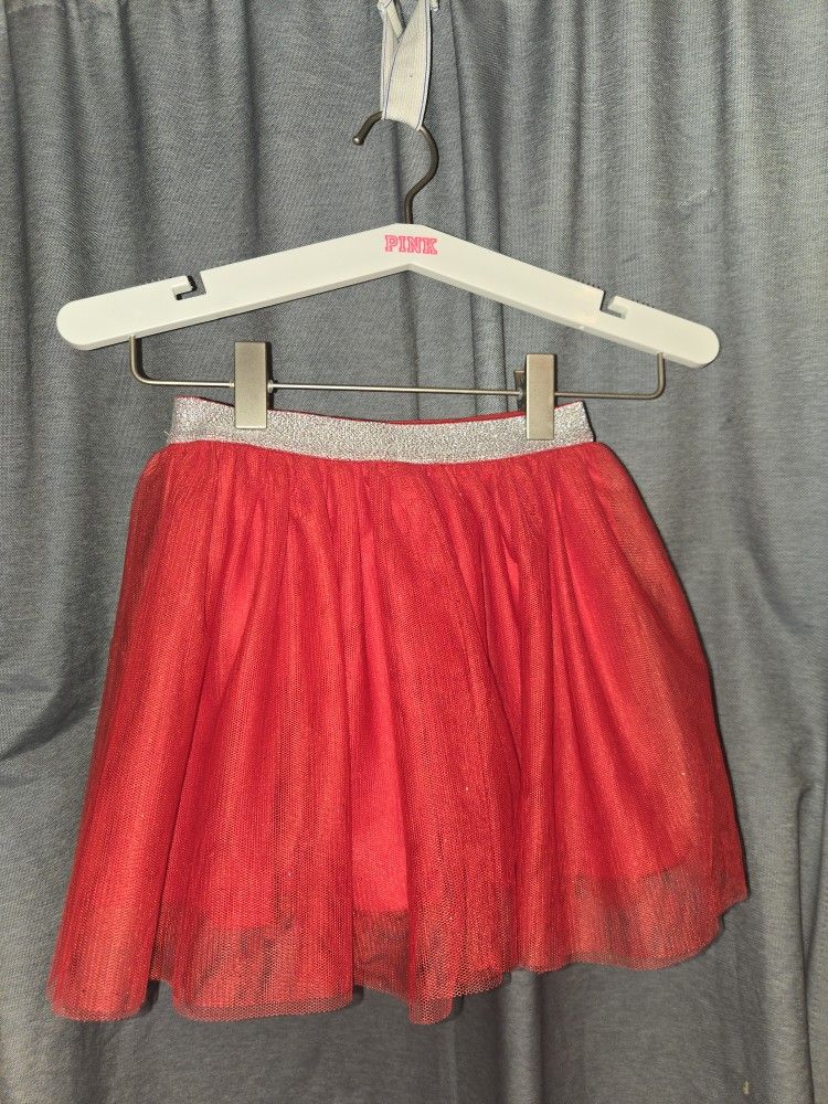 Red Tulle Skirt