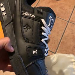Louis Vuitton Trainer Black 1-1 shoes Size 11 