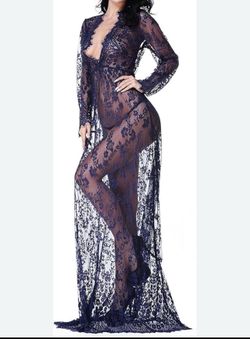 Lingerie Sexy Sheer V-Neck Lace