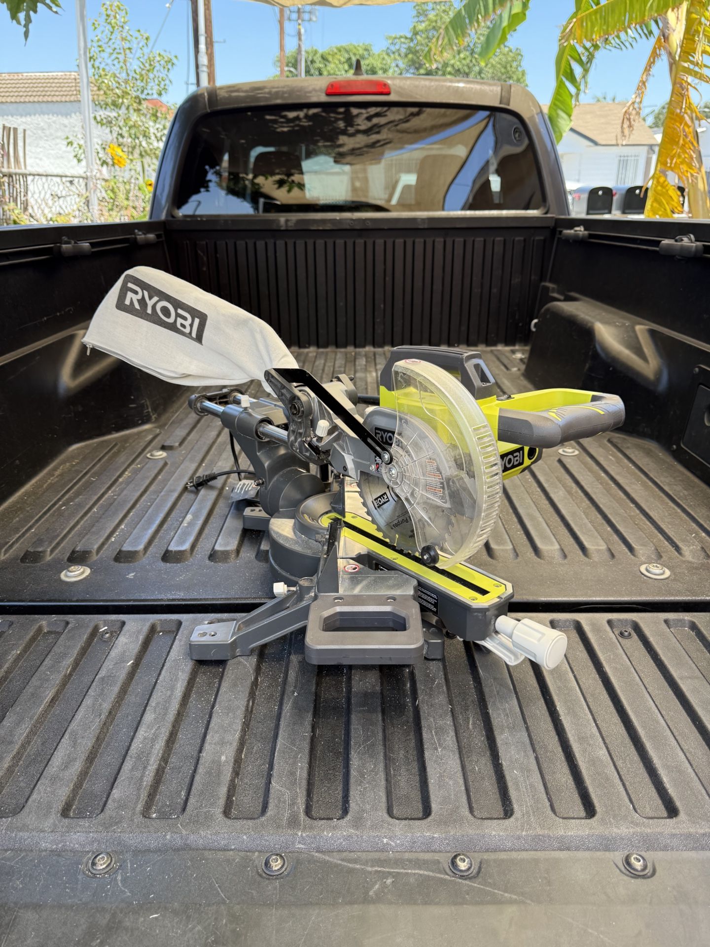 RYOBI 10 Amp 7 - 1/4 in. Corded Sliding Compound Miter Saw
