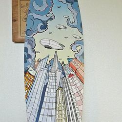 Urban Airship LongBoard Deck Skateboard 43 X10 Brand New!