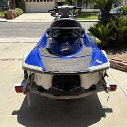 2005 Yamaha FX 1100 HO FE galvanized trailer with spare tire