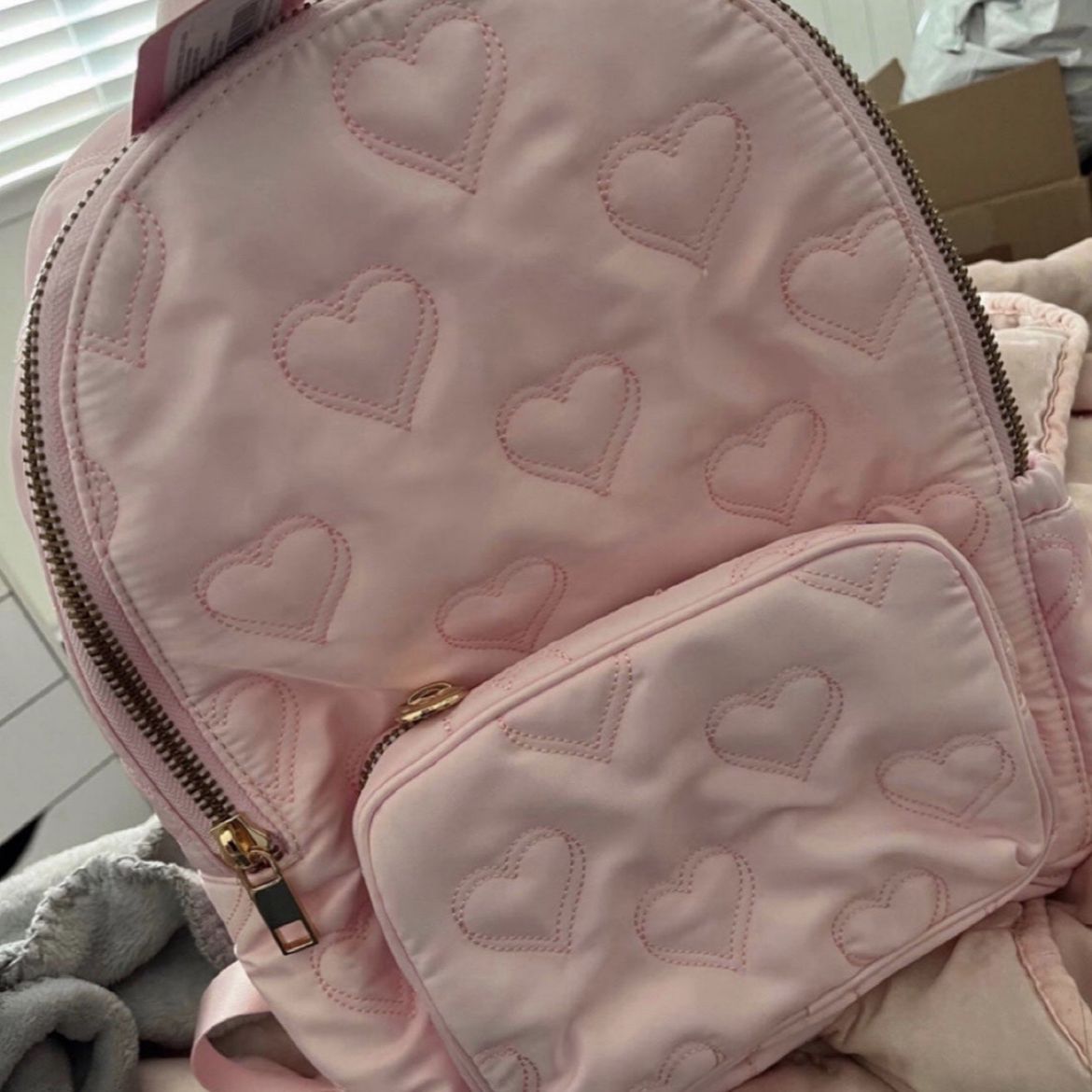 Stoney Clover Lane X Target Collab Pink Heart Backpack for Sale in Berenda,  CA - OfferUp
