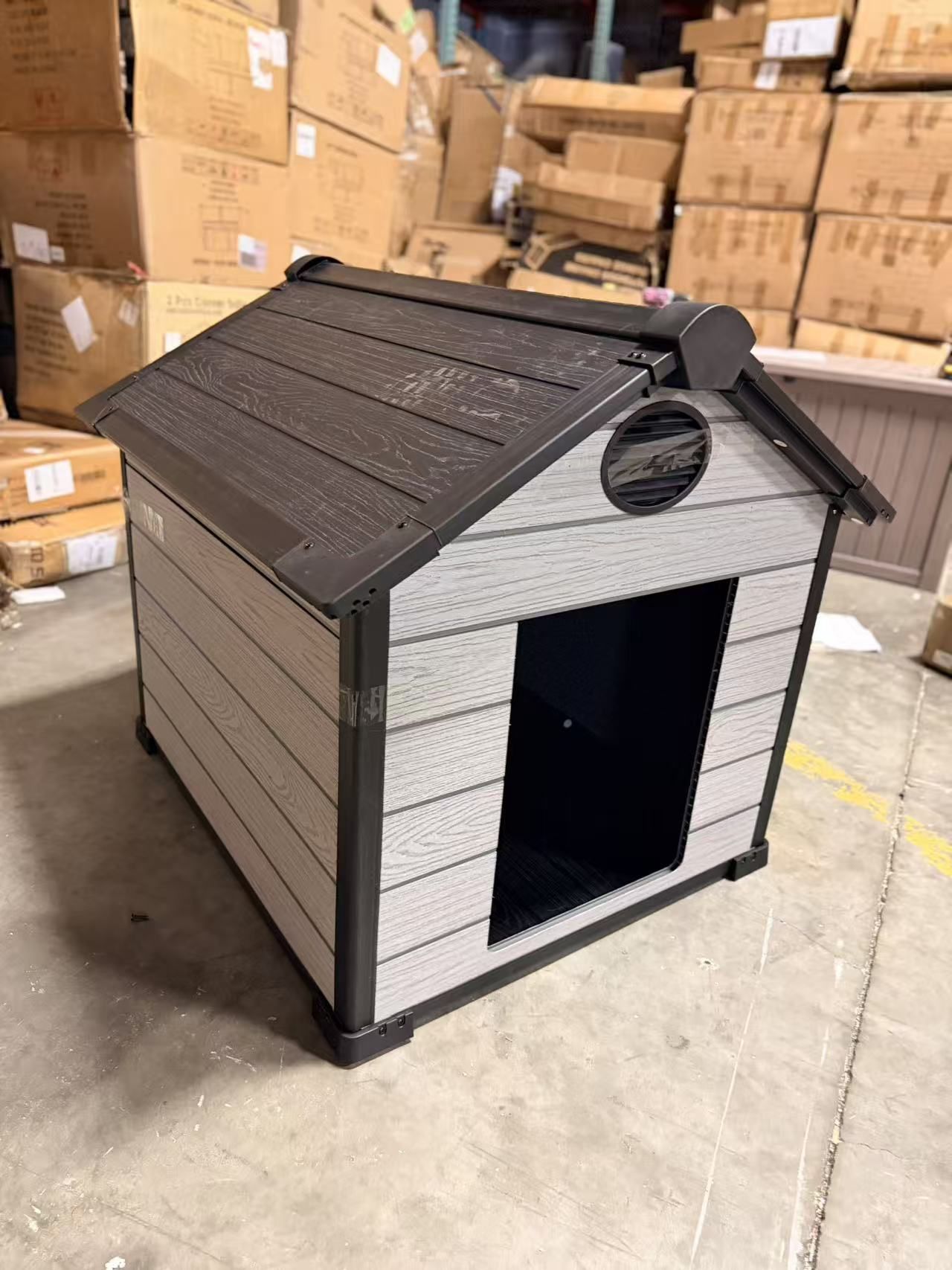 Large Dog House Outdoor Weatherproof, 3XL Big Dog House for 2 Large Dogs Outside $140