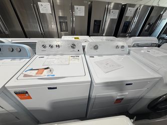 Maytag Top Load Washer and Dryer Set