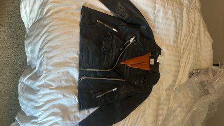 Free People Leather Jacket 