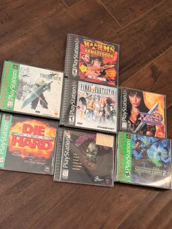 PS1 games.