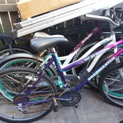 2 Mountain Bike$70 Ea 1 Beach Bike $75