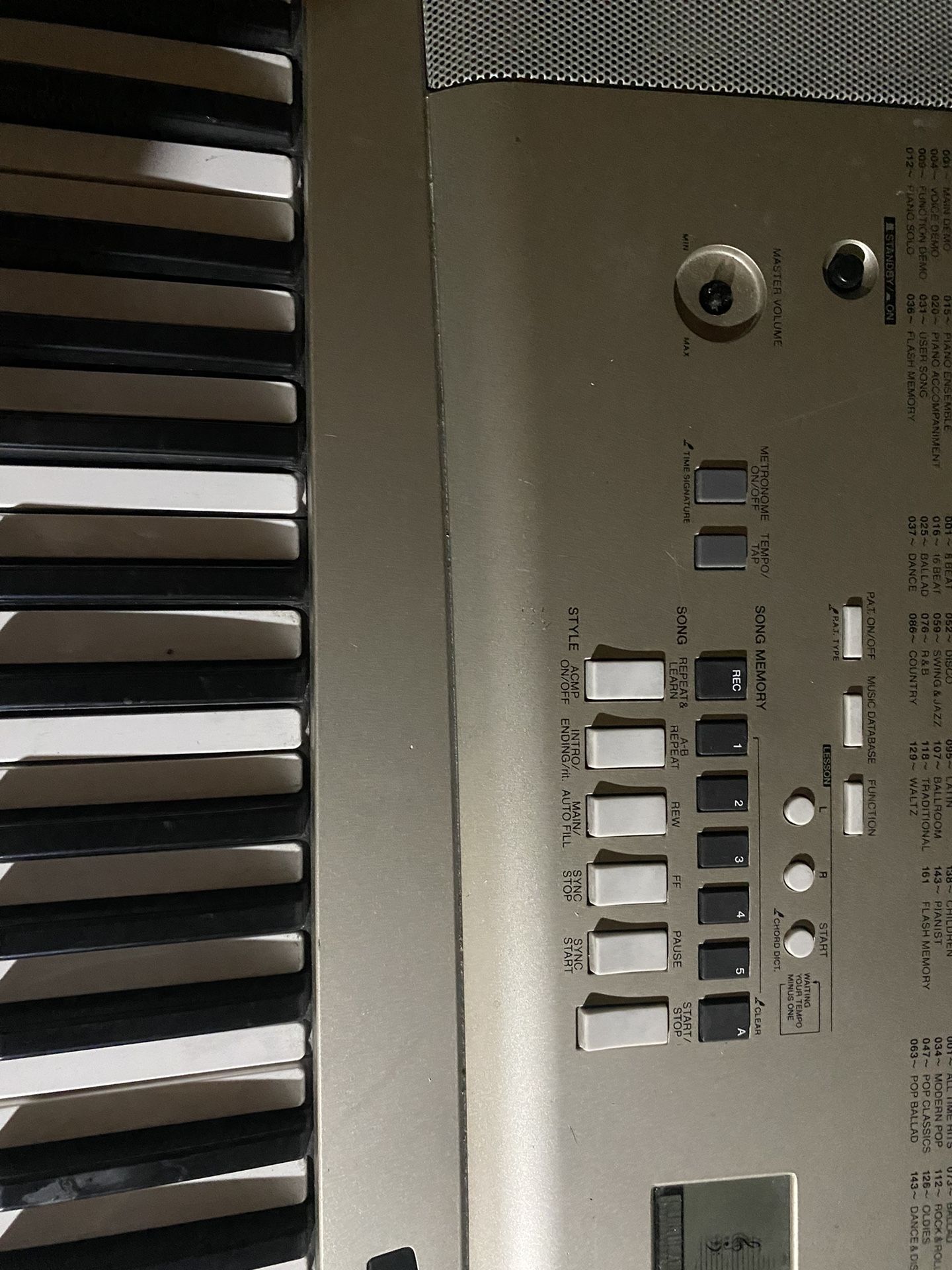 Yamaha Key Board Piano