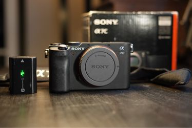Sony A7C Full Frame Digital Camera Interchangeable Lens Black Color with Box