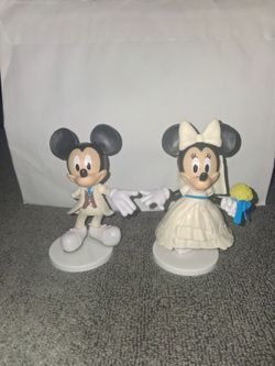 Mickey And Minnie Wedding cake topper