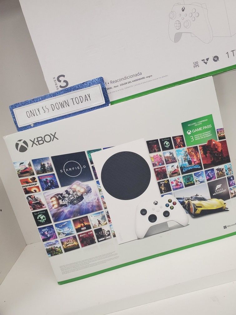 Microsoft Xbox Series S Gaming Console Pay $1 DOWN AVAILABLE NO CREDIT NEEDED