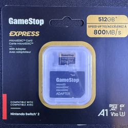 GameStop 512MB Express Micro SD Card For Nintendo Switch 2