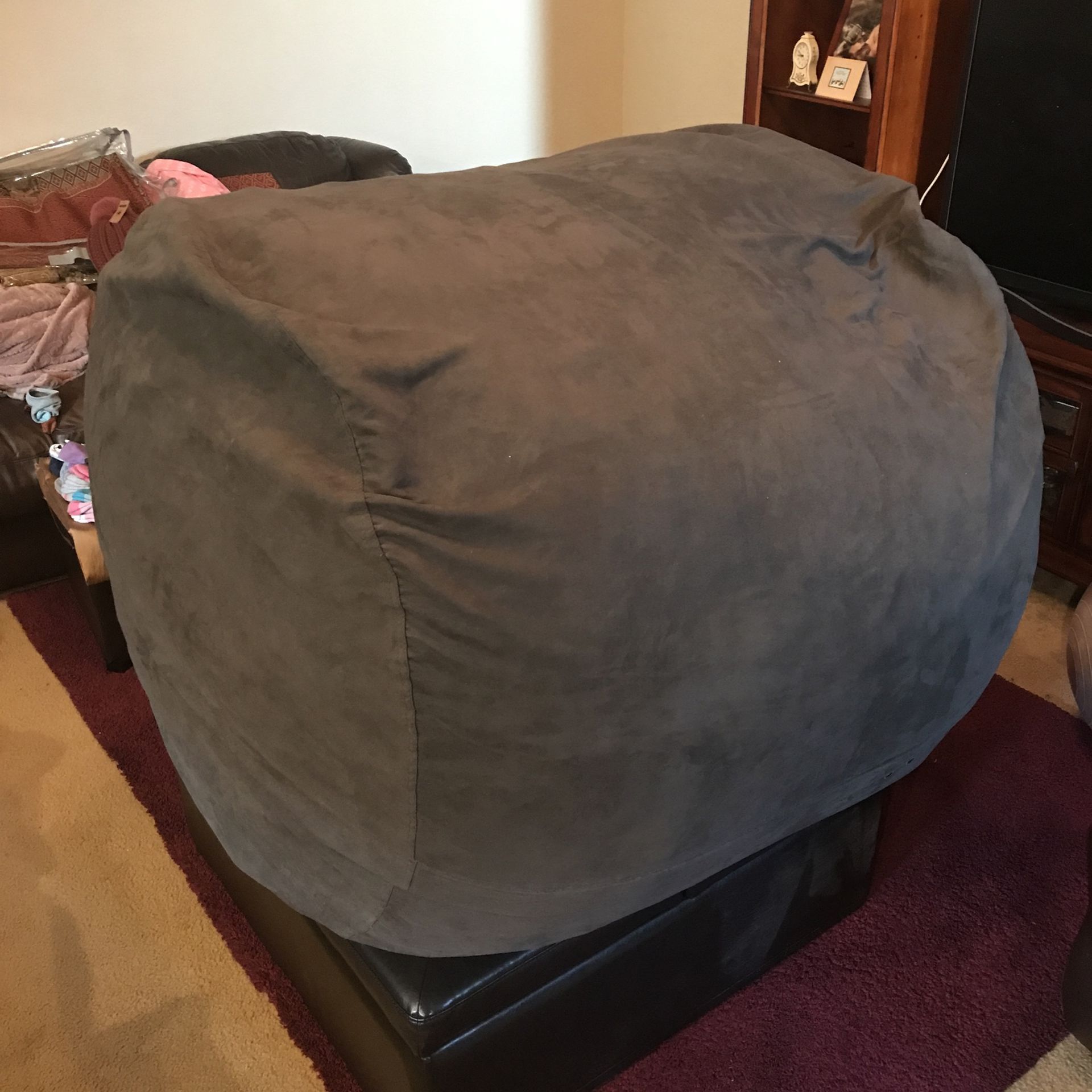 Bean Bag Chair 5’x5’ Foam