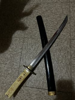 Japanese samurai sword