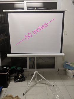 50" projector screen