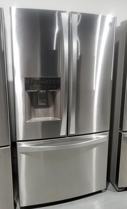Kenmore 3-Door Stainless Steel Refrigerator
