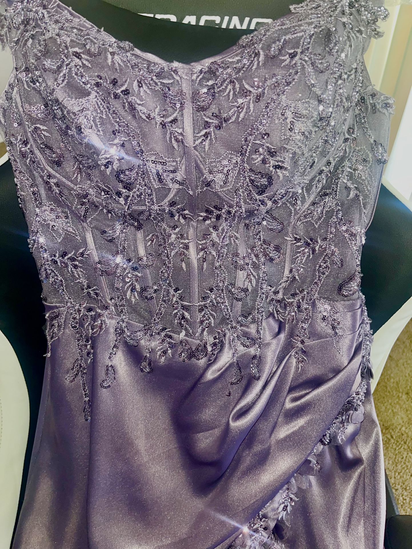 Long Purple Formal Dress