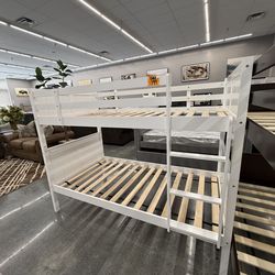 TWIN OVER TWIN BUNK BED