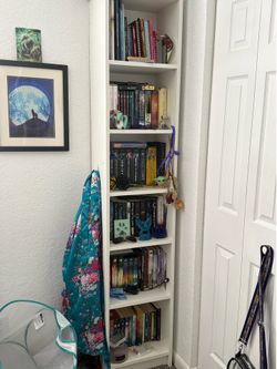 Desk and Book selves