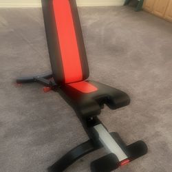 Bowflex adjustable weight bench