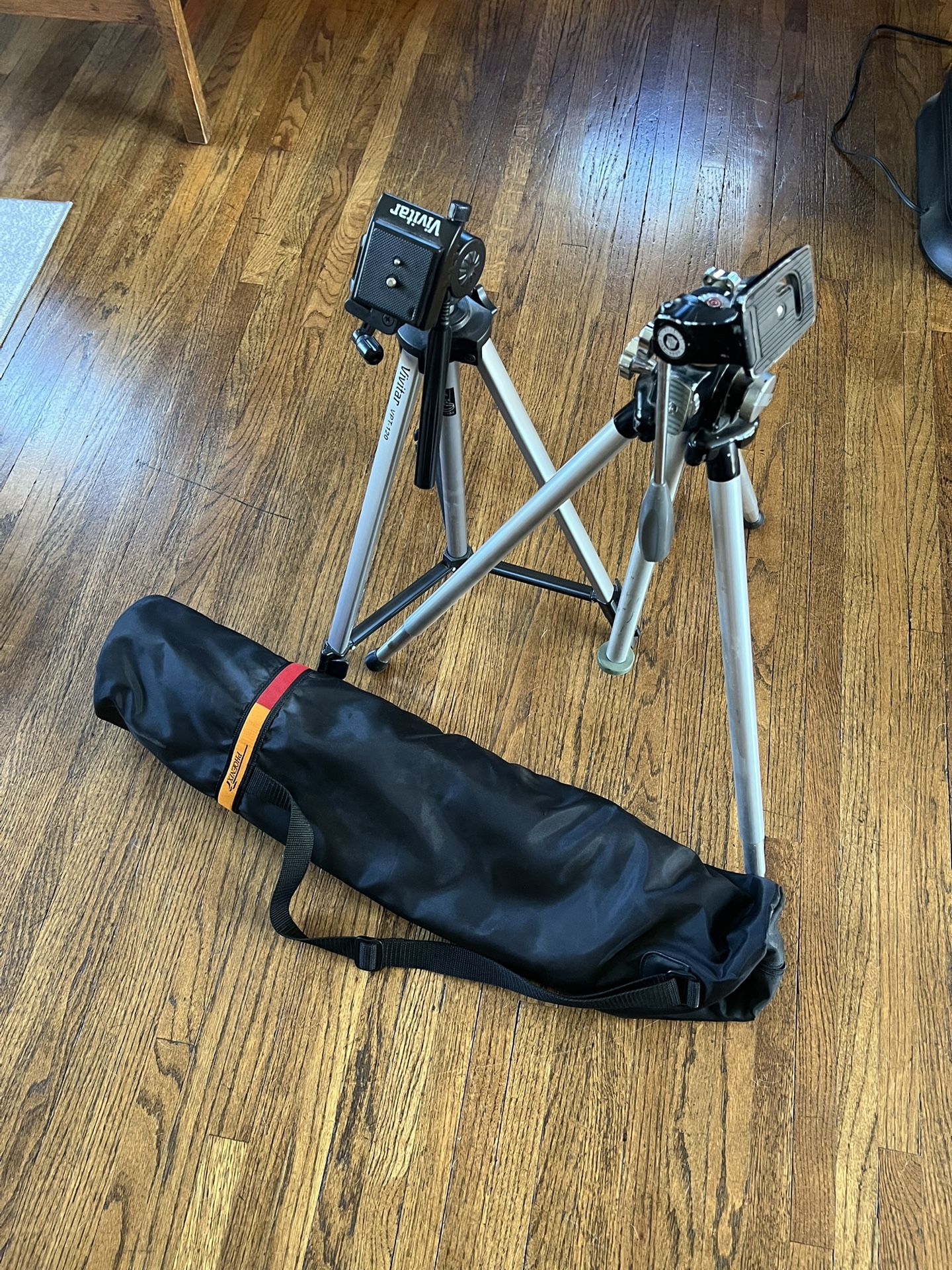 Camera Tripods & Carrying Case