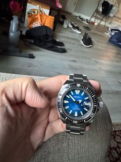 Seiko SRPE33 blue manta ray Samurai