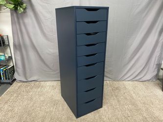 IKEA Alex Navy Blue 9-Drawer Chest