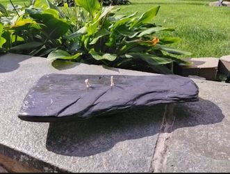 Lantern Candle Slate Rock