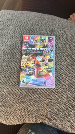 Mariokart deluxe Nintendo switch game