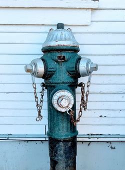 FIRE HYDRANT HEAD LUDLOW 1958 Made In TROY NY USA