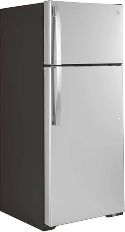 GE® 17.5 Cu. Ft. Top-Freezer Refrigerator     GTS18HYNRFS