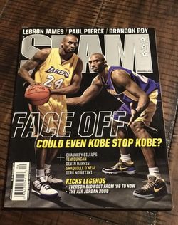 2009 Kobe Bryant Slam magazine collectors edition