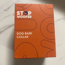 Stop Woofer Dog Bark Collar - No Shock