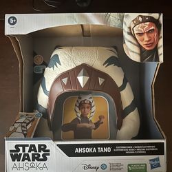 Disney STAR WARS Ahsoka Tano Electronic Mask with Sound Effects 5+ Adjustable