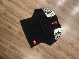 Supreme Black LS Graphic T-Shirt