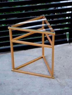 West els/ architectural side table