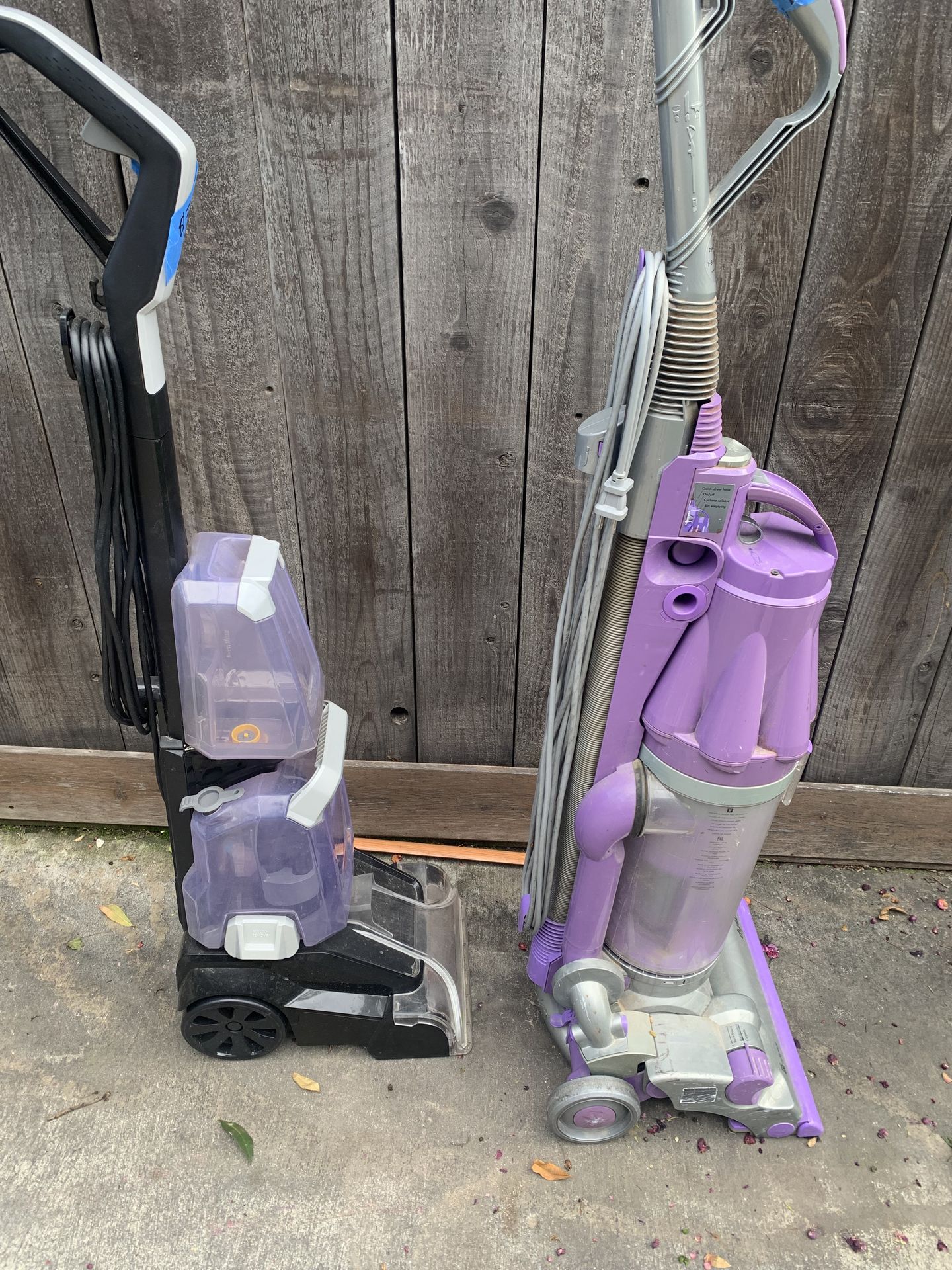 Bissell Turbo clean and Dyson