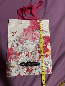 Beautiful Brand New Chinese Laundry Tote Bag 13” x 9 1/2”