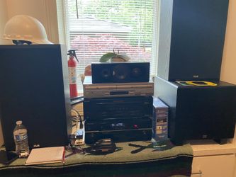 Pioneer stereo system amplifier works great