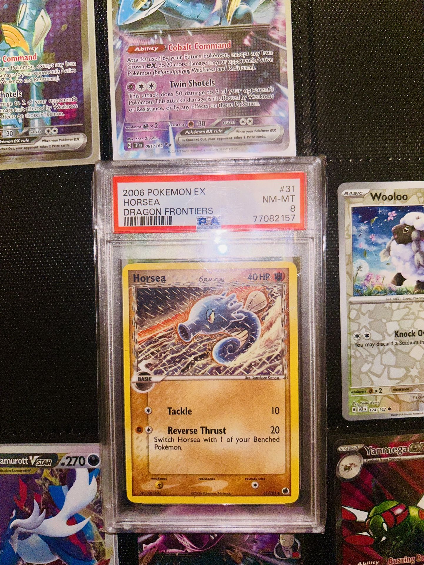 Pokemon: Vintage Horsea (Dragon Frontiers) 