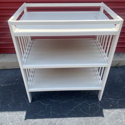 White Changing Table