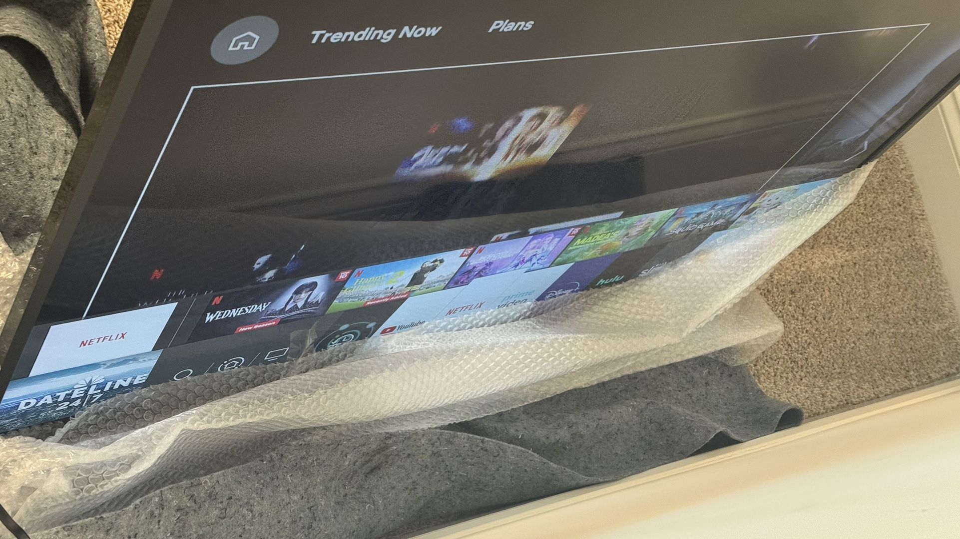 LG 50” 4K HD LED Smart TV (Wall Mounted Only, No Legs Included)
