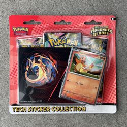Pokemon Mega Evolution Ascended Heroes Charmander Tech Sticker