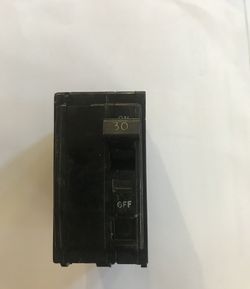 Square D 30 Amp 2 Pole Circuit Breaker