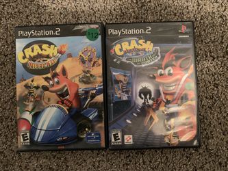 Crash Bandicoot (Nitro Cart) & Crash Bandicoot (The Wrath of Cortex) (PS2)