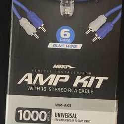 Metra 1000 Watt 6 AWG Amplifier Power Wire Installation Kit