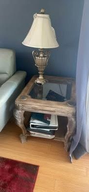 3 Tables, 2 End Tables And 1 Cocktail Table