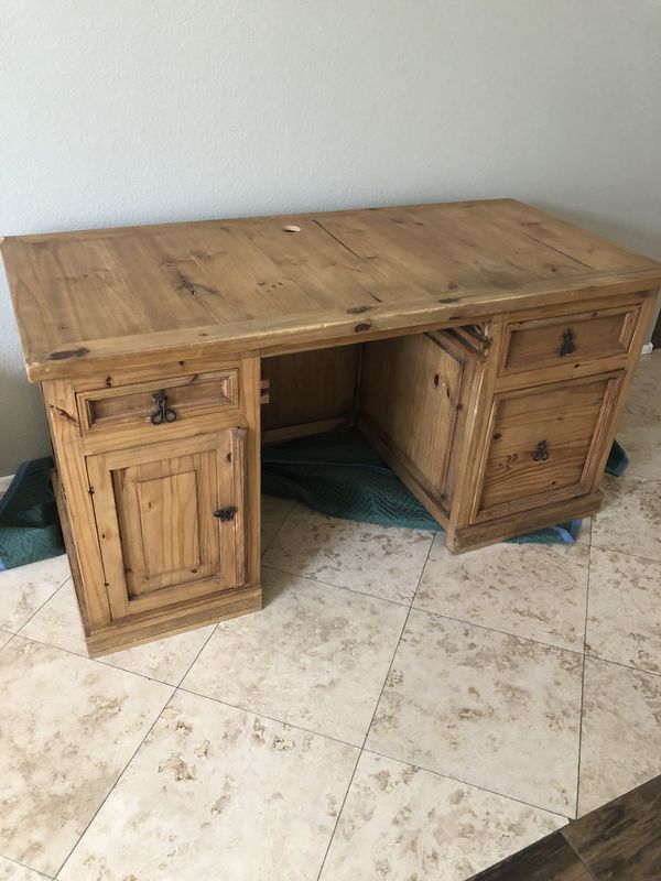 Mexican Pine Desk For Sale In Phoenix Az Offerup